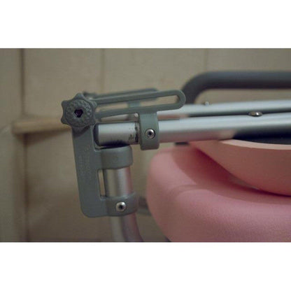 Platinum Health Ultracommode Gray Foldable Commode Chair