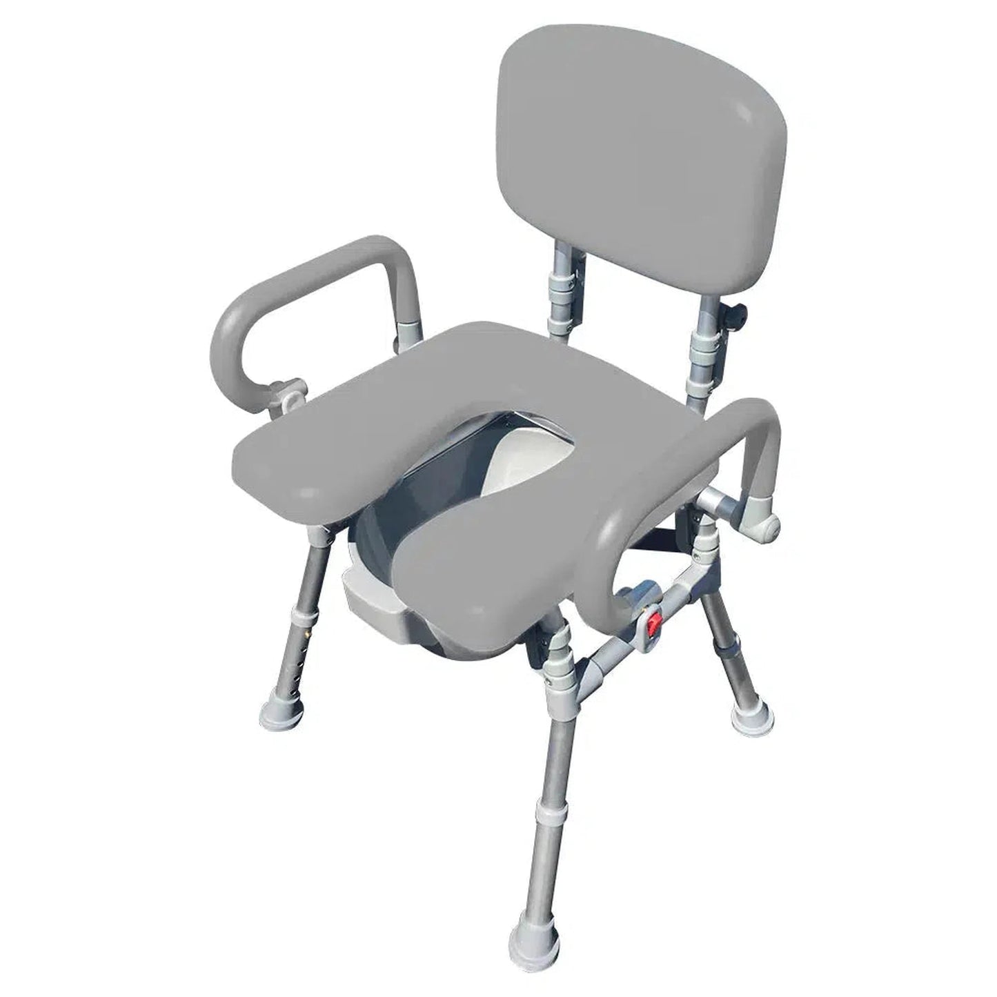 Platinum Health Ultracommode Gray Foldable Commode Chair