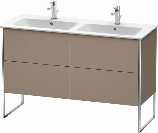 Duravit XSquare 50" Linen Two Drawer Floorstanding Vanity Unit (XS444907575)