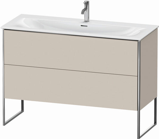 Duravit XSquare 48" Taupe Two Drawer Floorstanding Vanity Unit (XS452609191)