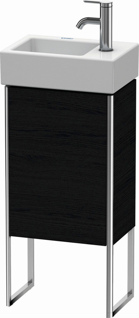 Duravit XSquare 14" Oak Black One Door Floorstanding Vanity Unit (XS4479L1616)