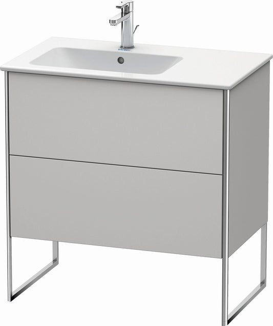 Duravit XSquare 32" Nordic White Two Drawer Floorstanding Vanity Unit (XS445003939)