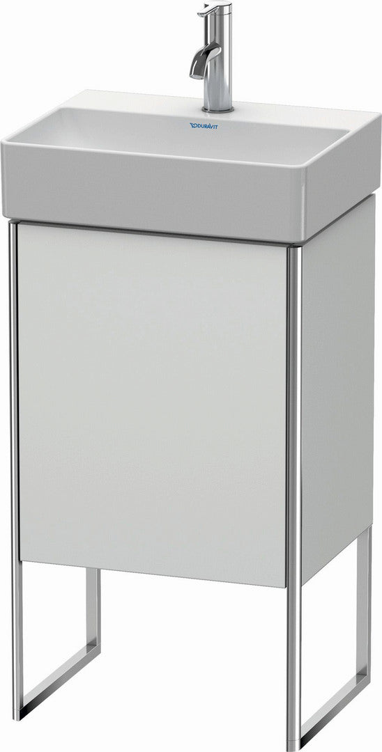 Duravit XSquare 17" White Satin Matt One Door Floorstanding Vanity Unit (XS4441R3636)
