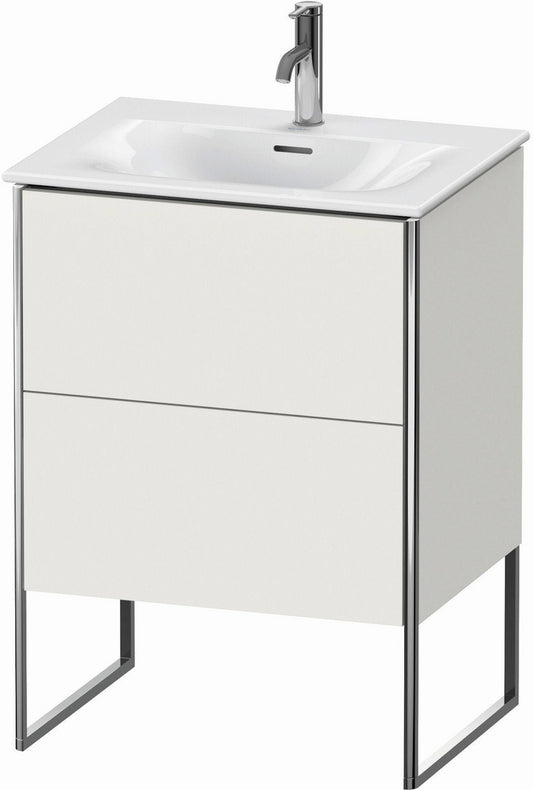Duravit XSquare 24" Nordic White Two Drawer Floorstanding Vanity Unit (XS452203939)