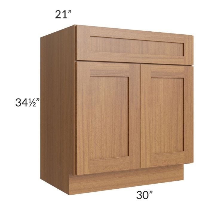 RTA Artisan Walnut Shaker 30" Bathroom Vanity