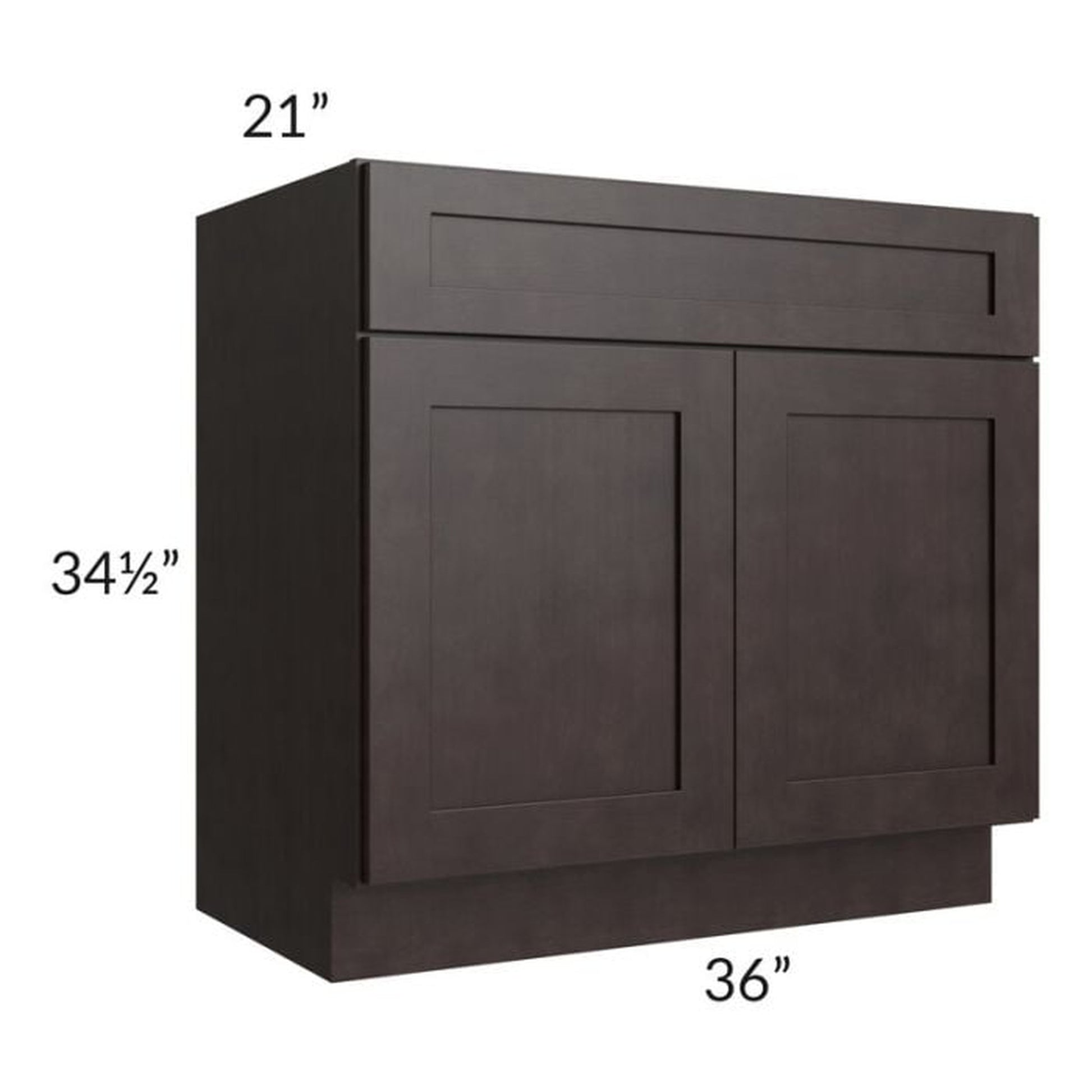 RTA Brazilian Shaker 36" Bathroom Vanity