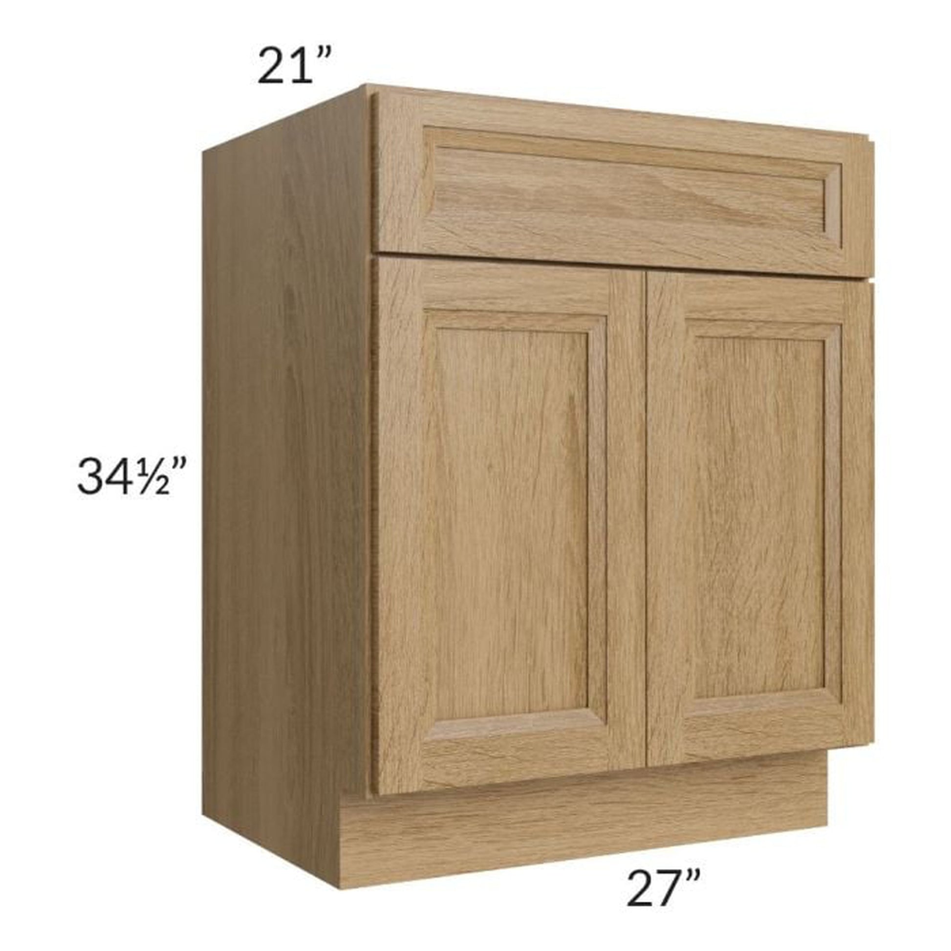 RTA Catalina Toffee 27" Vanity Base Cabinet