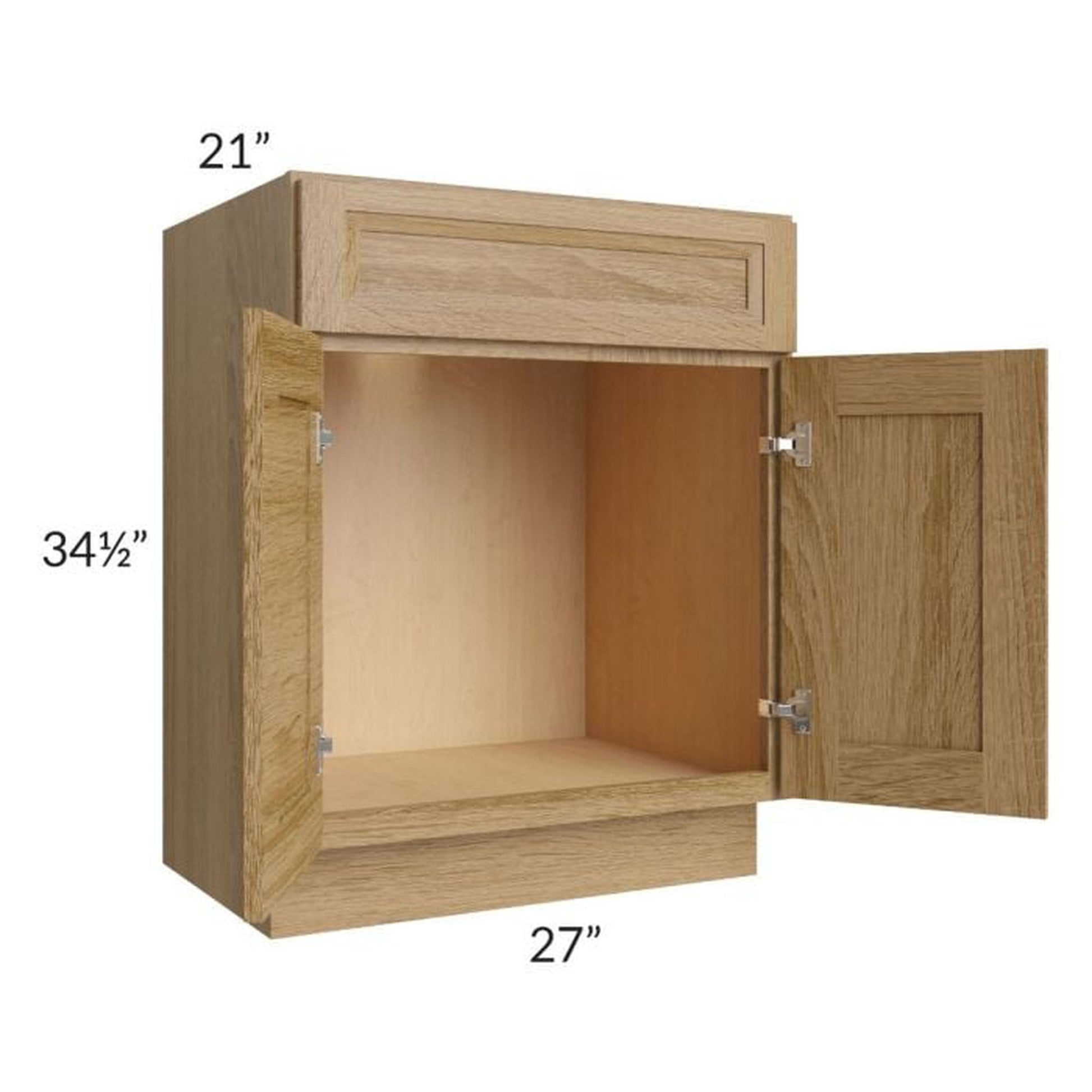 RTA Catalina Toffee 27" Vanity Base Cabinet