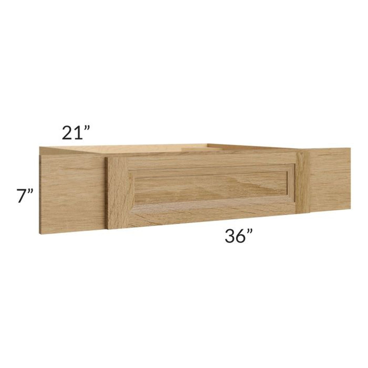 RTA Catalina Toffee 36" Vanity Knee Drawer (Can Be Trimmed)