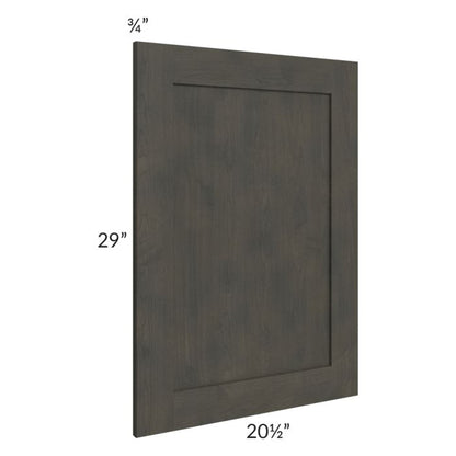RTA Charcoal Grey Shaker Vanity Decorative End Panel