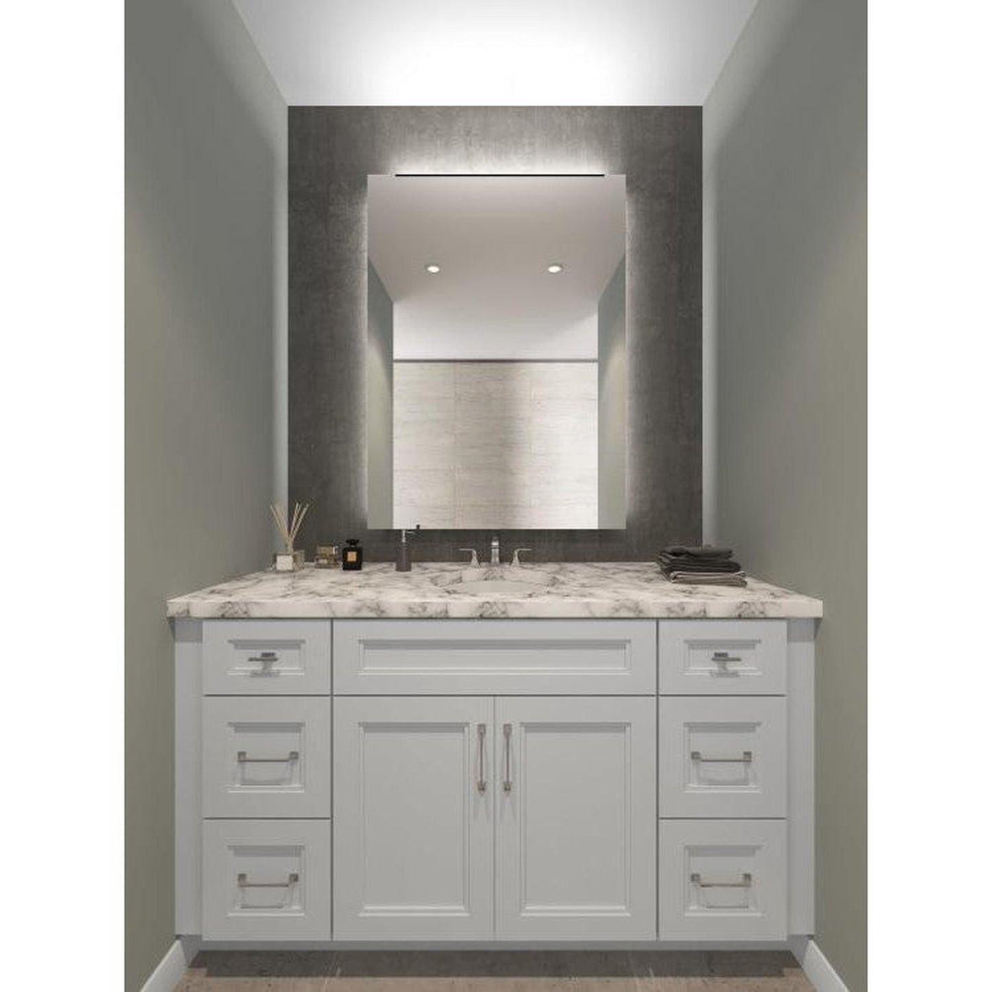 RTA Charlotte White 30" Vanity Sink Base Cabinet