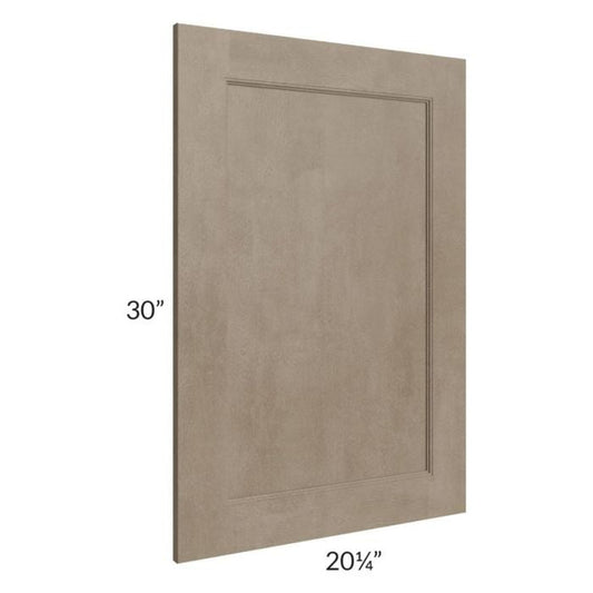 RTA Cobblestone Grey 20" x 30" Vanity Decorative End Panel