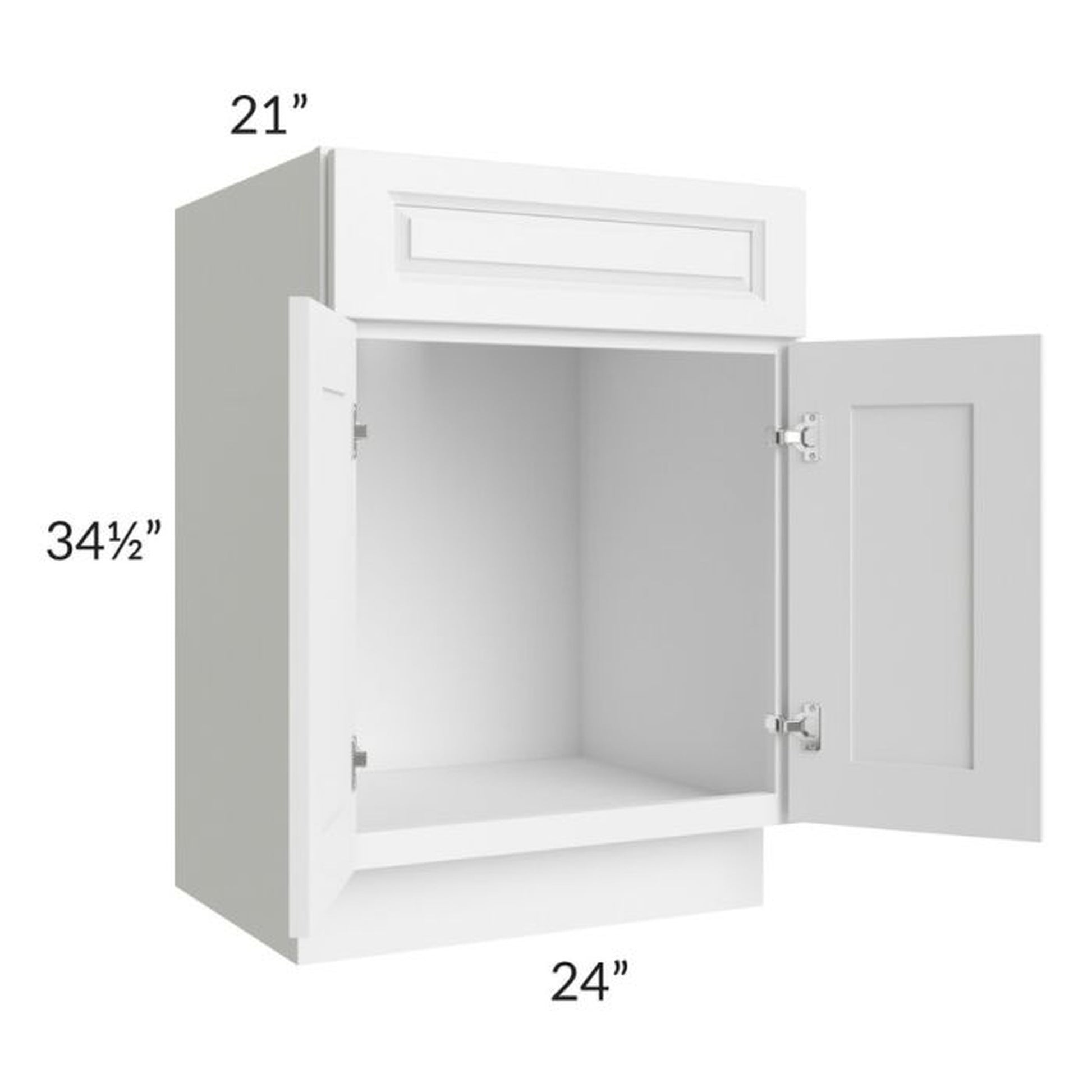 RTA Dakota White 24" Bathroom Vanity
