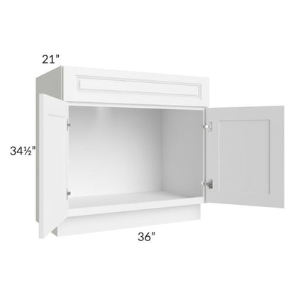 RTA Dakota White 36" Bathroom Vanity
