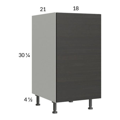 RTA Euro Cafe 18" Full Height Door Vanity Base Cabinet