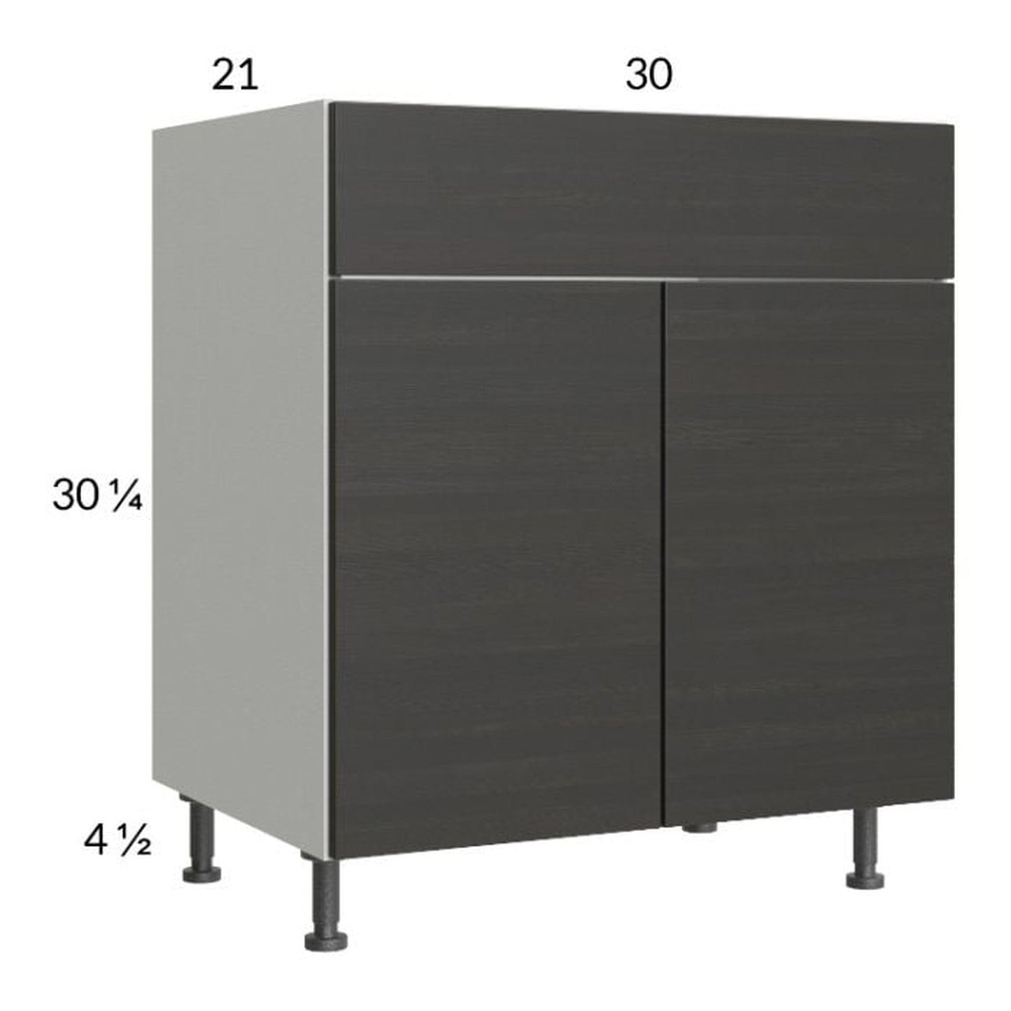 RTA Euro Cafe 30" Vanity Sink Base Cabinet