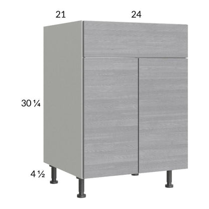 RTA Euro Grey 24" Vanity Sink Base Cabinet