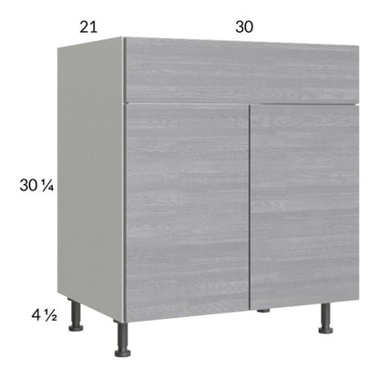 RTA Euro Grey 30" Vanity Sink Base Cabinet