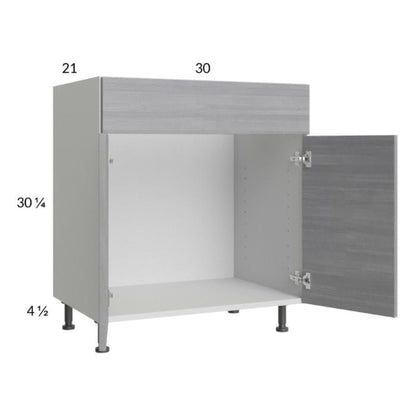 RTA Euro Grey 30" Vanity Sink Base Cabinet