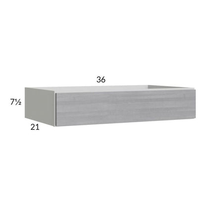 RTA Euro Grey 36" Knee Drawer