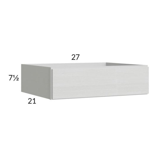RTA Euro White Grain 27" Knee Drawer