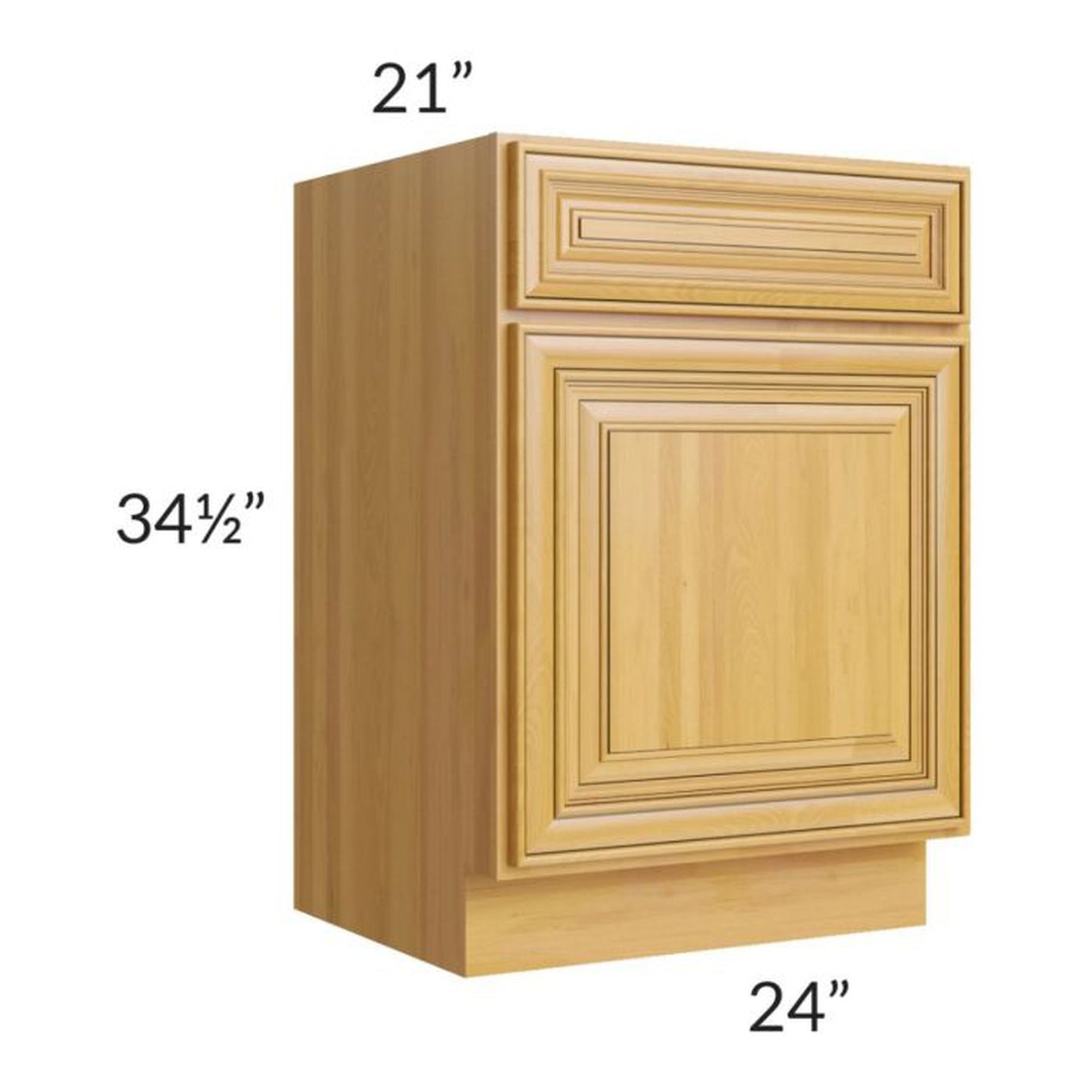 RTA Glazed Praline 24" Vanity Sink Base Cabinet