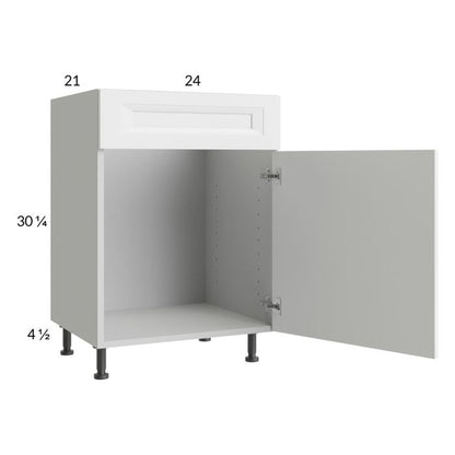 RTA Harbor White 24" Vanity Sink Base Cabinet with 1 Door
