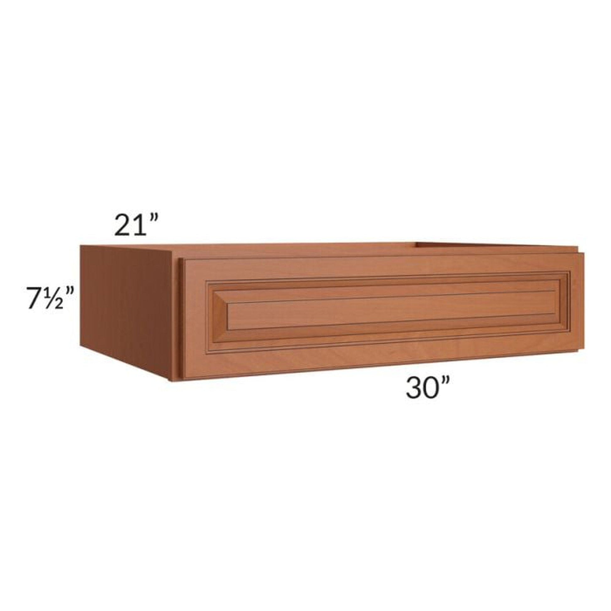 RTA Lexington Cinnamon Glaze 30" Vanity or Desk Drawer