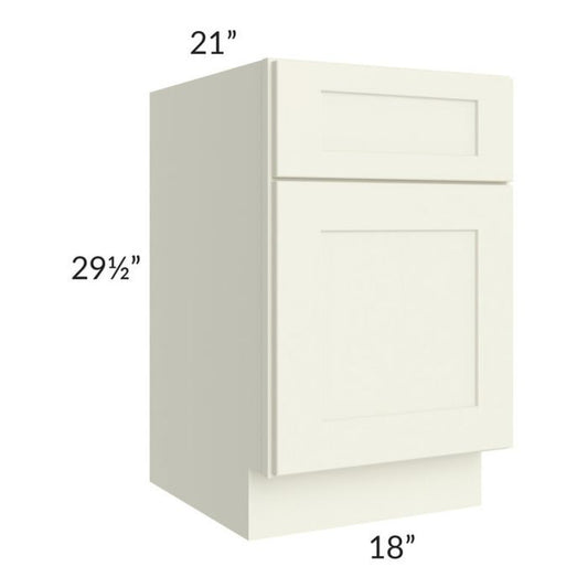 RTA Linen Shaker 18" Drawer File Base Cabinet