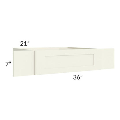 RTA Linen Shaker 36" Vanity Knee Drawer (Can Be Trimmed)