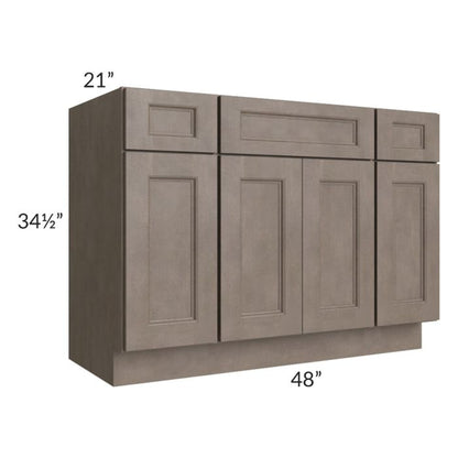 RTA Providence Natural Grey 48" Bathroom Vanity