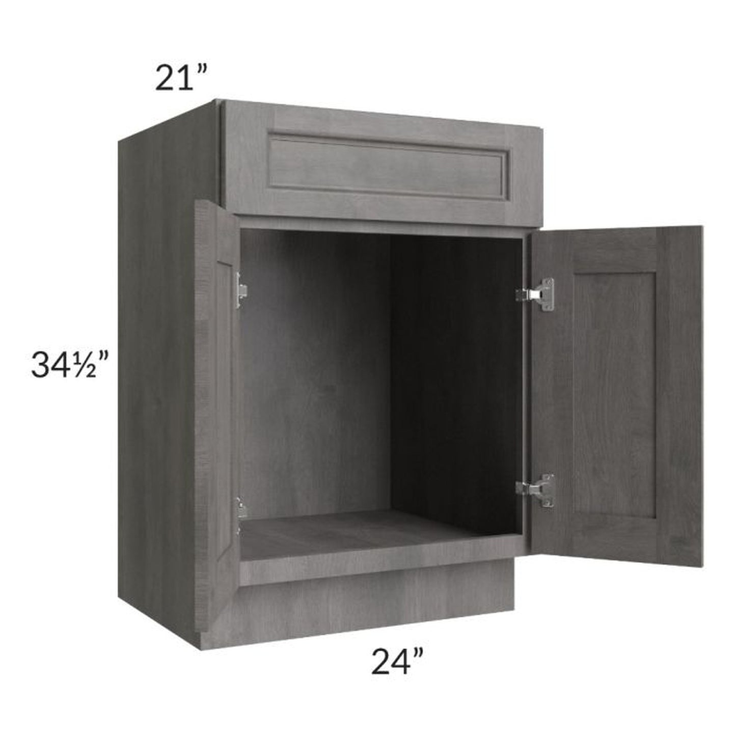 RTA Providence Slate Grey 24" Bathroom Vanity