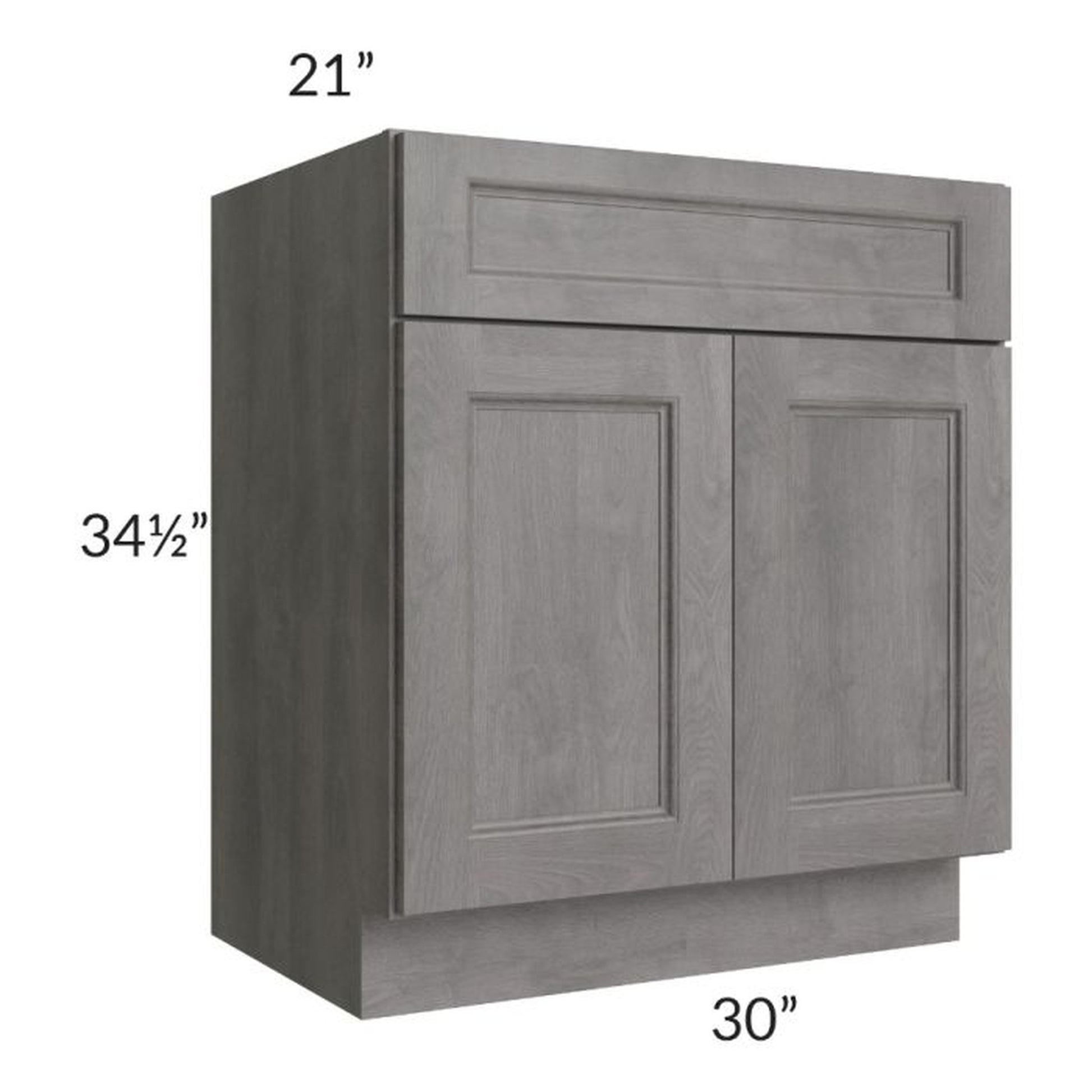 RTA Providence Slate Grey 30" Bathroom Vanity