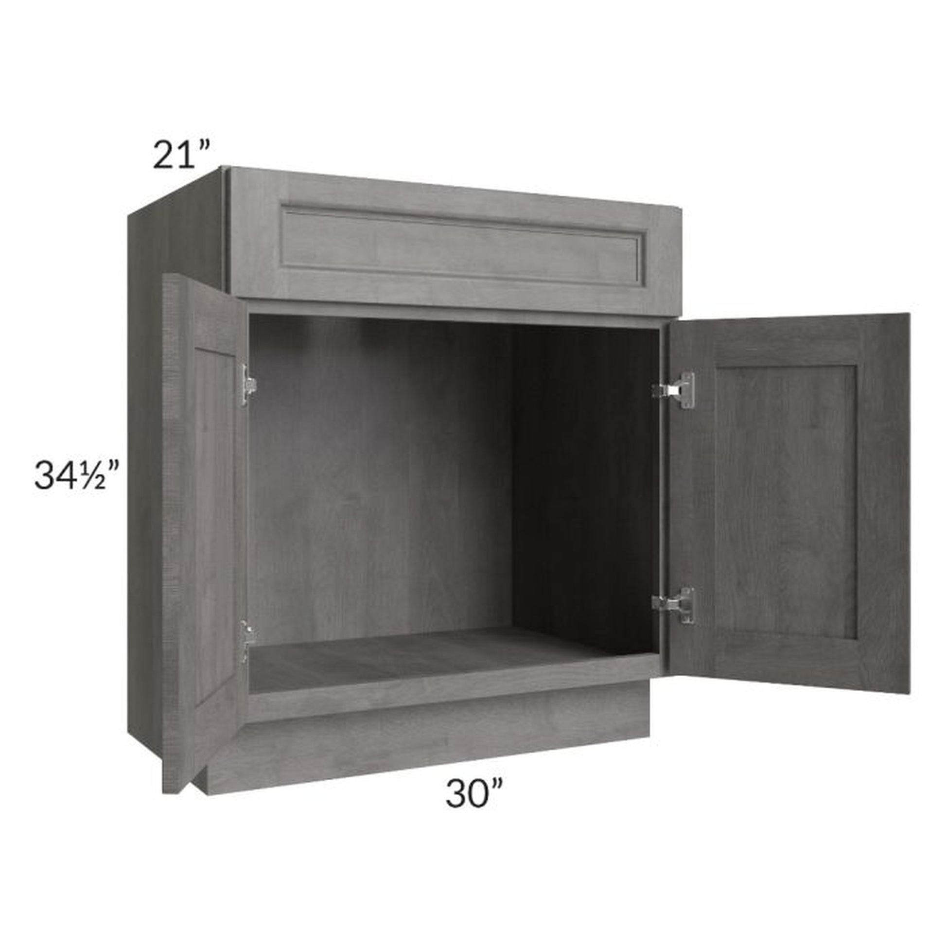 RTA Providence Slate Grey 30" Bathroom Vanity