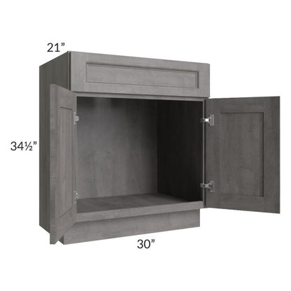 RTA Providence Slate Grey 30" Bathroom Vanity