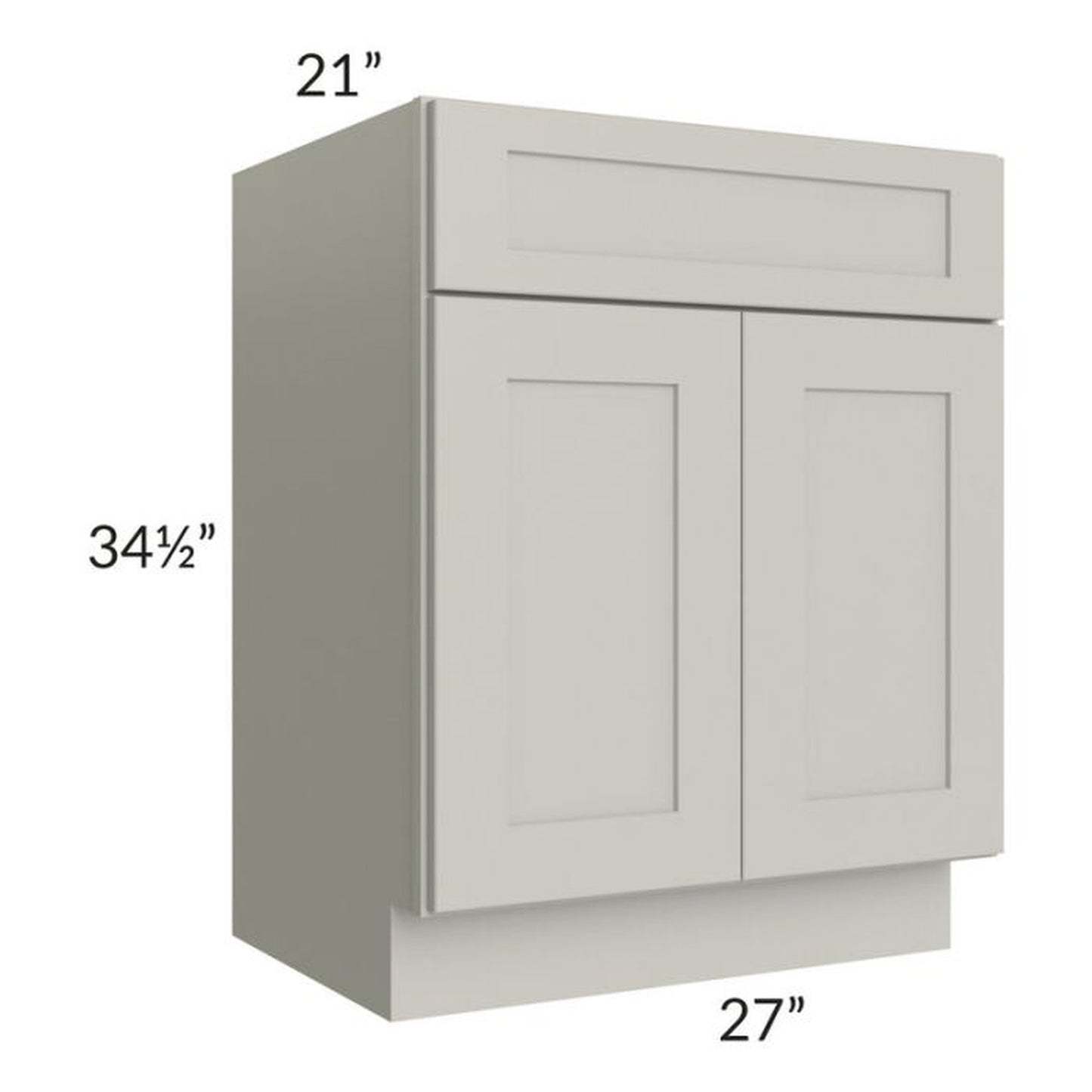 RTA Stone Shaker 27" Vanity Base Cabinet