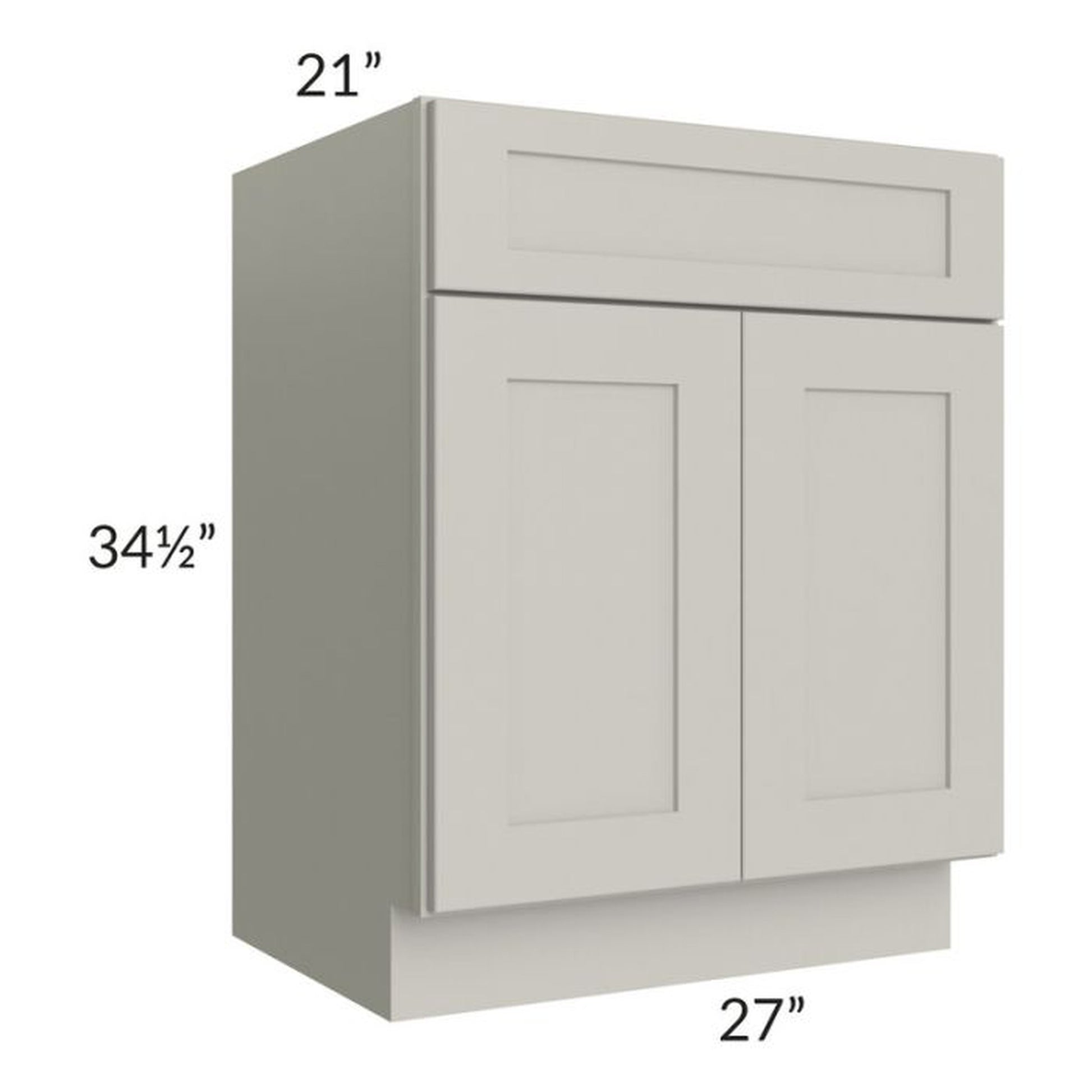 RTA Stone Shaker 27" Vanity Base Cabinet