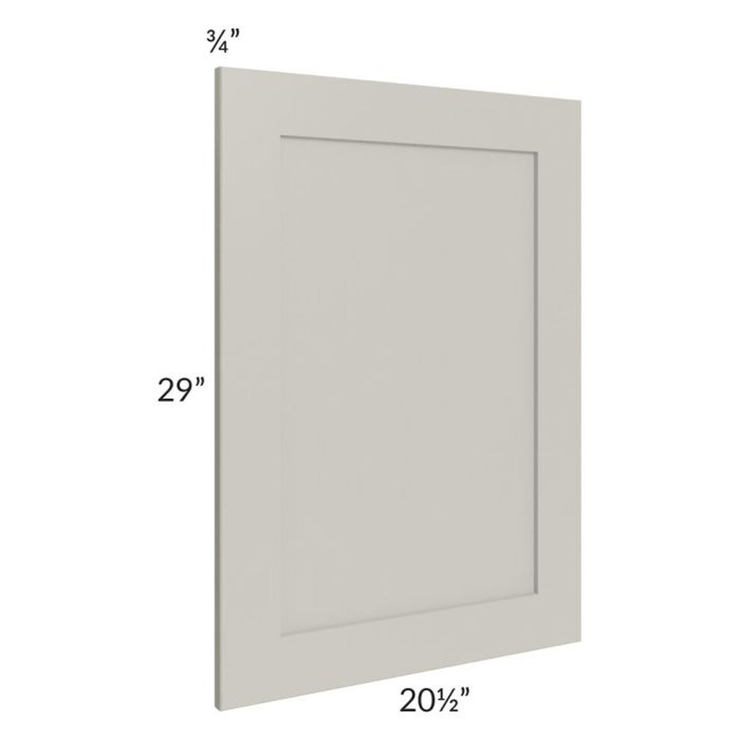 RTA Stone Shaker Vanity Decorative End Panel