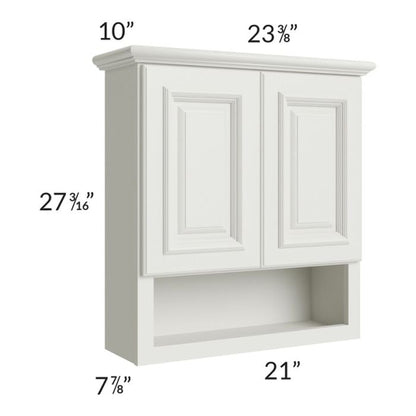 RTA Wellfleet Linen 21" x 26" Bathroom Wall Cabinet