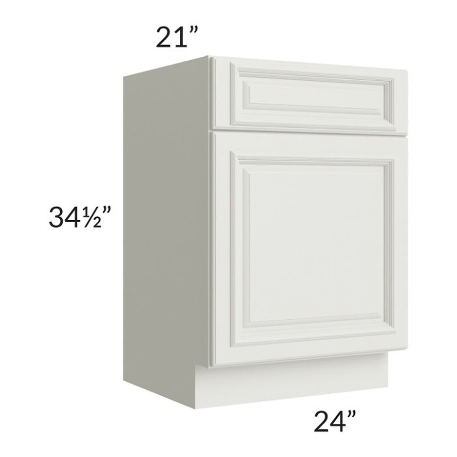 RTA Wellfleet Linen 24" Vanity Sink Base Cabinet