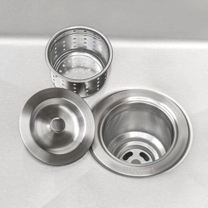 Ruvati Forma 22" x 22" Stainless Steel Topmount Deep Laundry Utility Sink