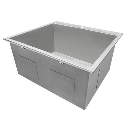 Ruvati Forma 22" x 22" Stainless Steel Topmount Deep Laundry Utility Sink