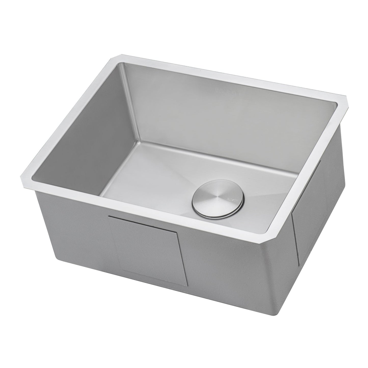 Ruvati Savona 23" x 18" Stainless Steel Undermount Rounded Corners Laundry Utility Sink