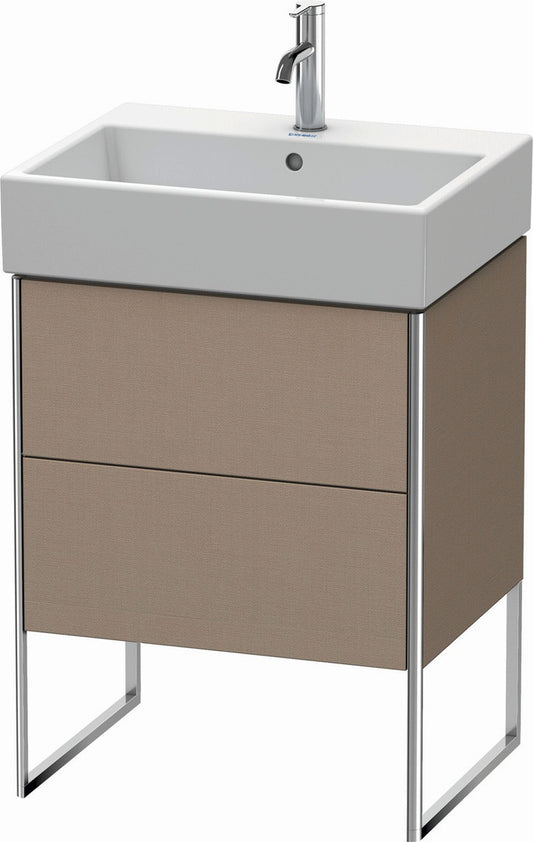 Duravit XSquare 23" Linen Two Drawer Floorstanding Vanity Unit (XS447307575)