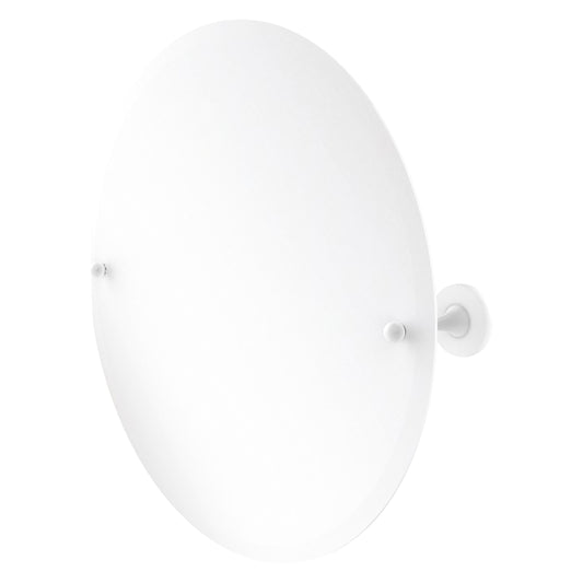 Allied Brass SL-90-WHM Shadwell Matte White Wall Mirror