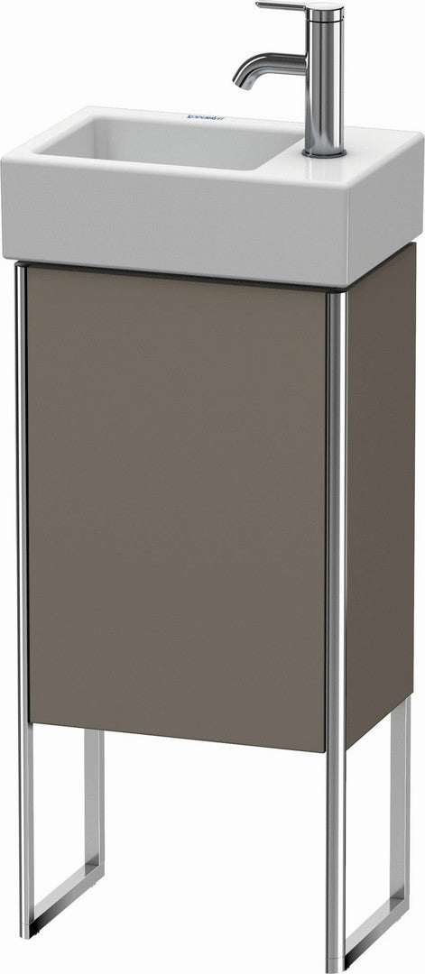 Duravit XSquare 14" Flannel Gray One Door Floorstanding Vanity Unit (XS4479R9090)