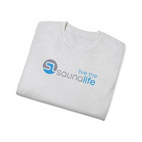 SaunaLife Ash Grey Live the Sauna Life T-Shirt - Small