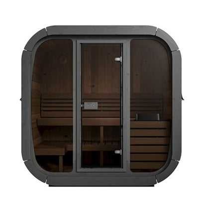 SaunaLife CUBE Series Model CL5G 81" Up to 4-Persons Outdoor Home Sauna Kit