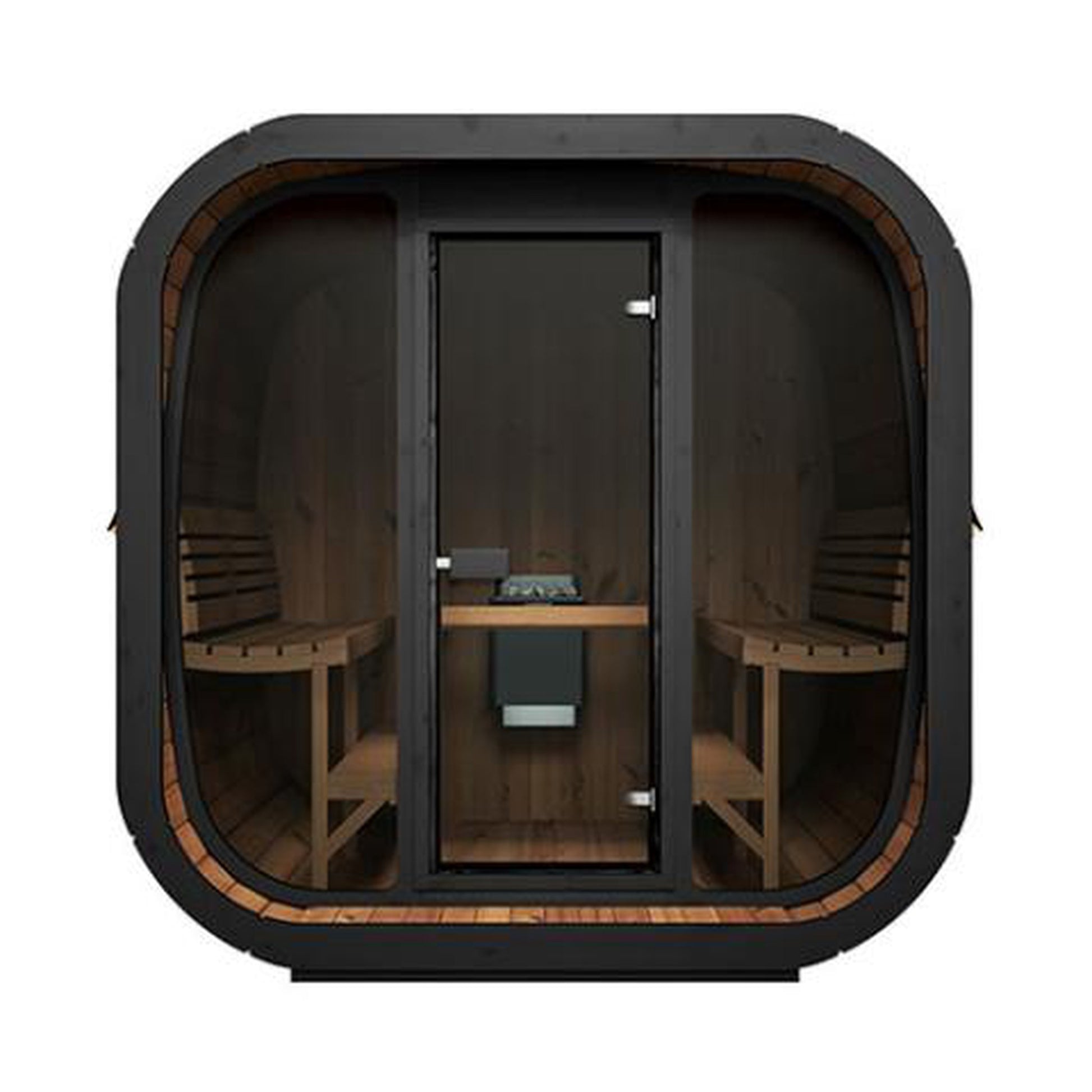 SaunaLife CUBE Series Model CL7G 91" Up to 6-Persons Outdoor Home Sauna Kit