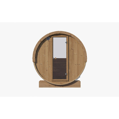 SaunaLife ERGO Series Model E6W 59" Sauna Barrel With Rear Window